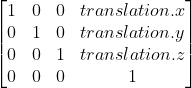 translation_matrix